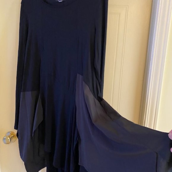 fresh fx tunic top dress, size small, black - Picture 3 of 5